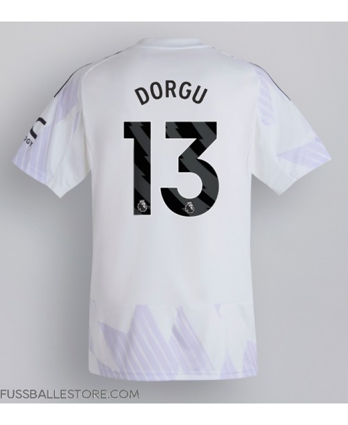 Günstige Manchester United Patrick Dorgu #13 Auswärtstrikot 2025-26 Kurzarm Günstige Manchester United Patrick Dorgu #13 Auswärtstrikot 2025-26 Kurzarm